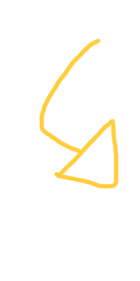 a yellow logo with the letter s on it